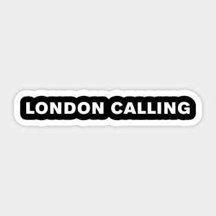 The Clash - London Calling Sticker